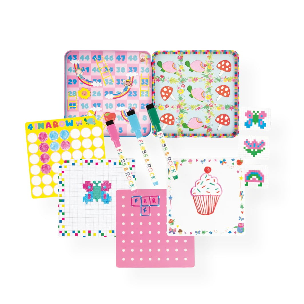 Floss & Rock Toys / Games Rainbow Fairy Magnetic Games Tin
