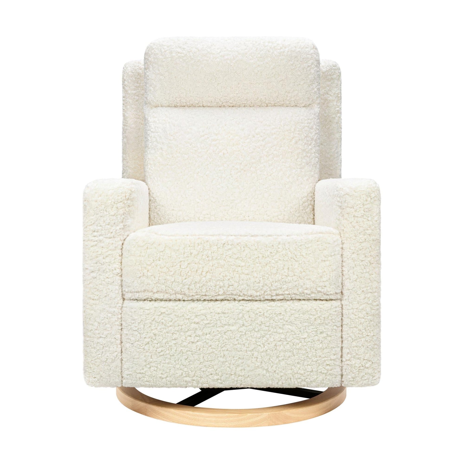 Babyletto Sigi Pro Power Recliner & Swivel Glider with Power Adjustable Headrest and Lumbar Support