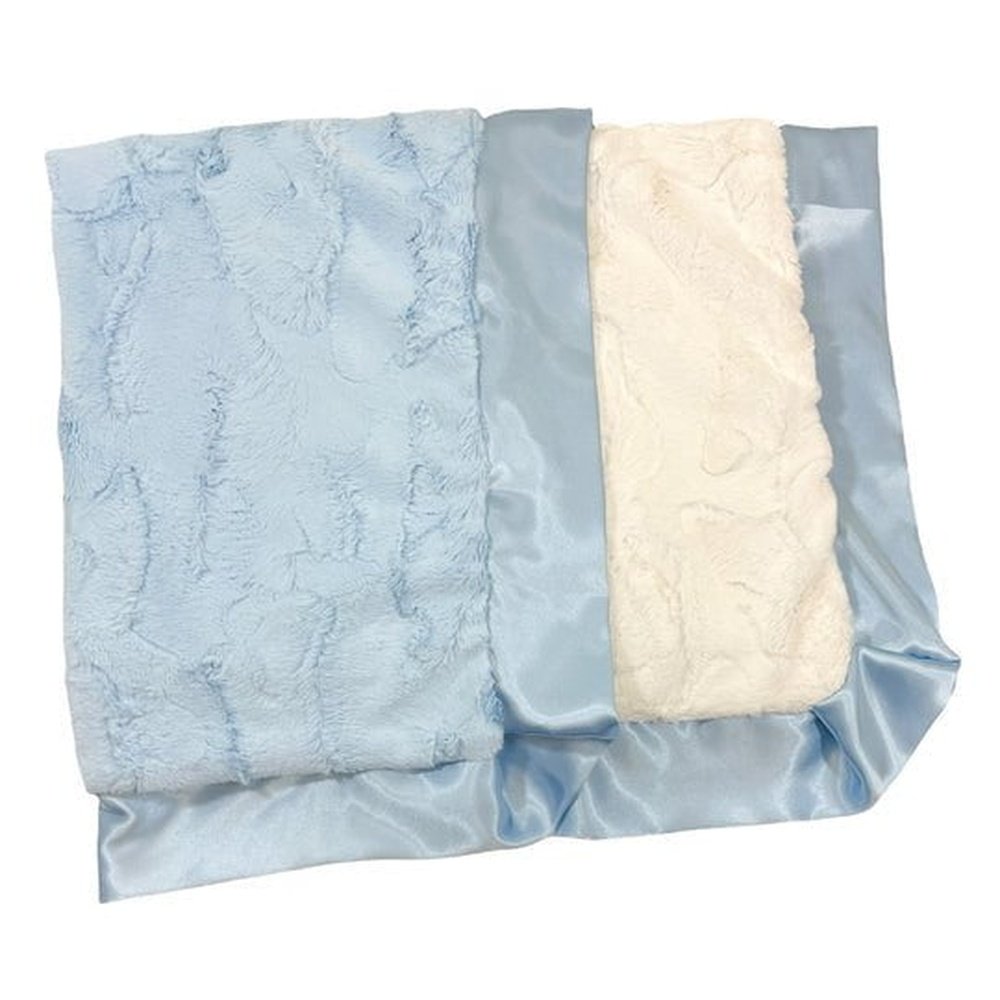 Rockin Royalty Classic Baby Blue Blanket