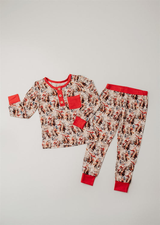 Rockin Royalty Cowboy Claus Toddler Set