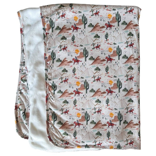 Rockin Royalty Western Wyatt Swaddle