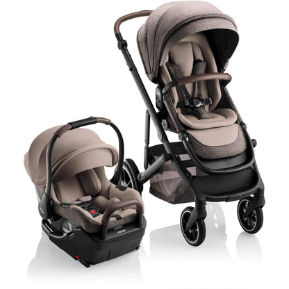 Romer Strollers - Travel Systems Truffle Romer Juni Infant Car Seat + Tura Stroller Travel System