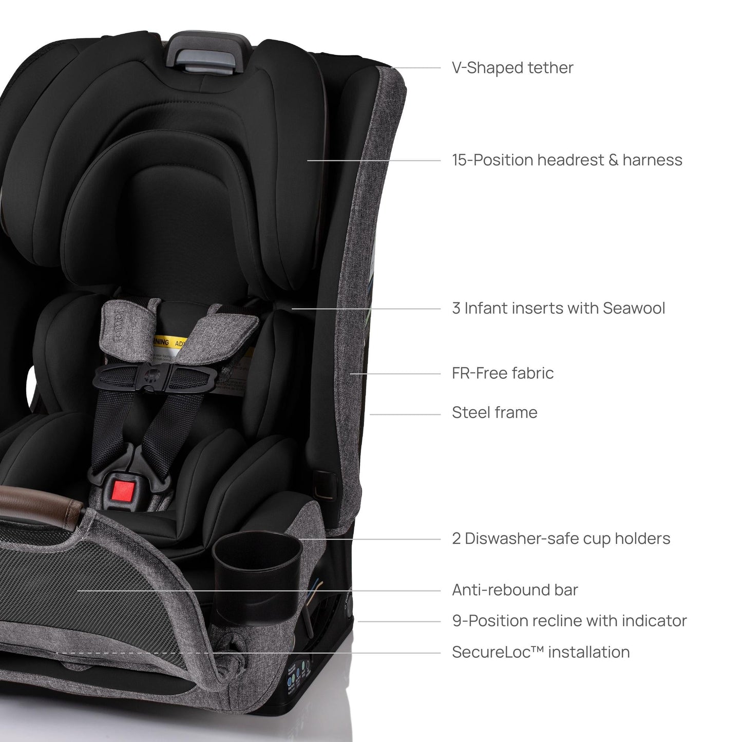 Romer Car Seats - Convertible Romer Nexa All-in-One Convertible Car Seat