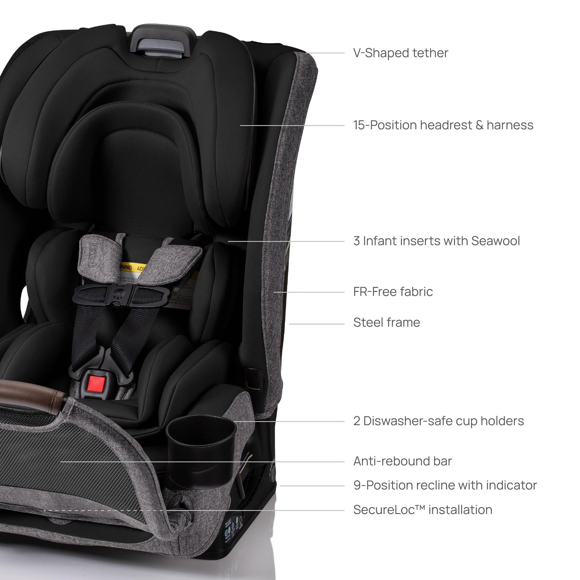 Romer Car Seats - Convertible Romer Nexa All-in-One Convertible Car Seat