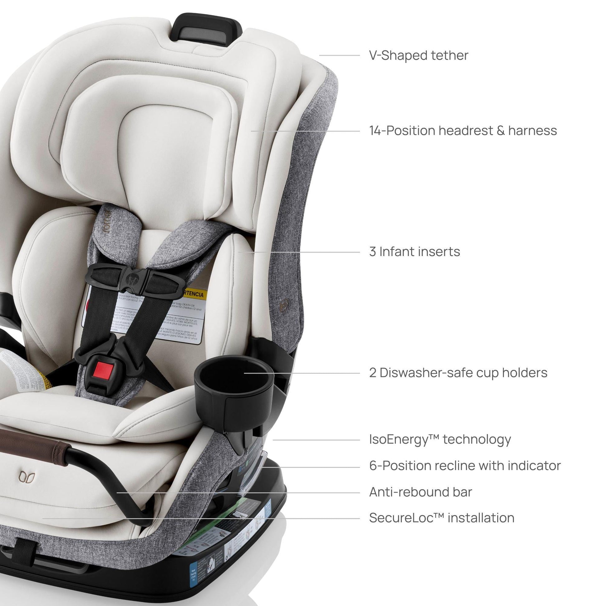 Romer Car Seats - Convertible Romer Veni Convertible Car Seat