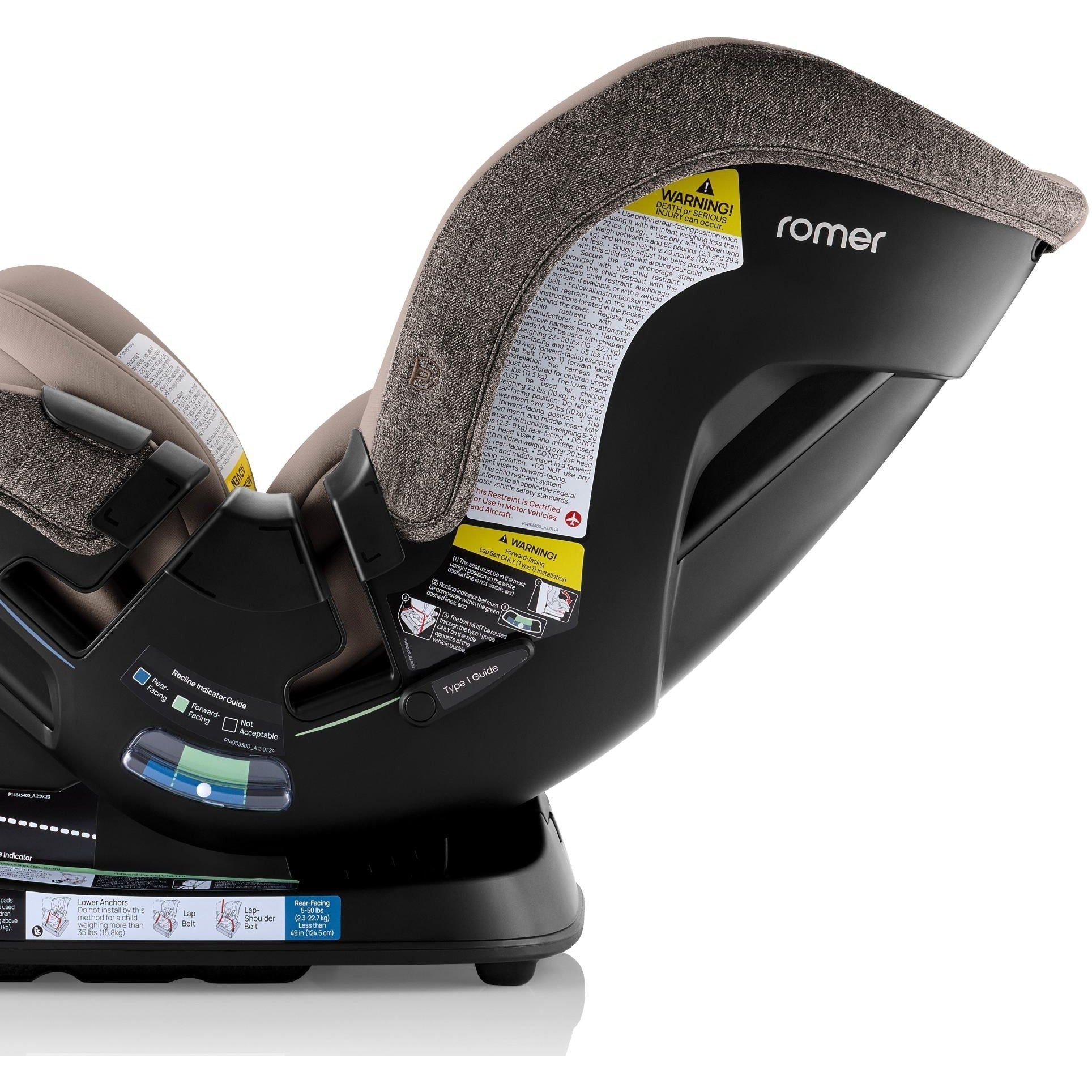Romer Car Seats - Convertible Romer Veni Convertible Car Seat