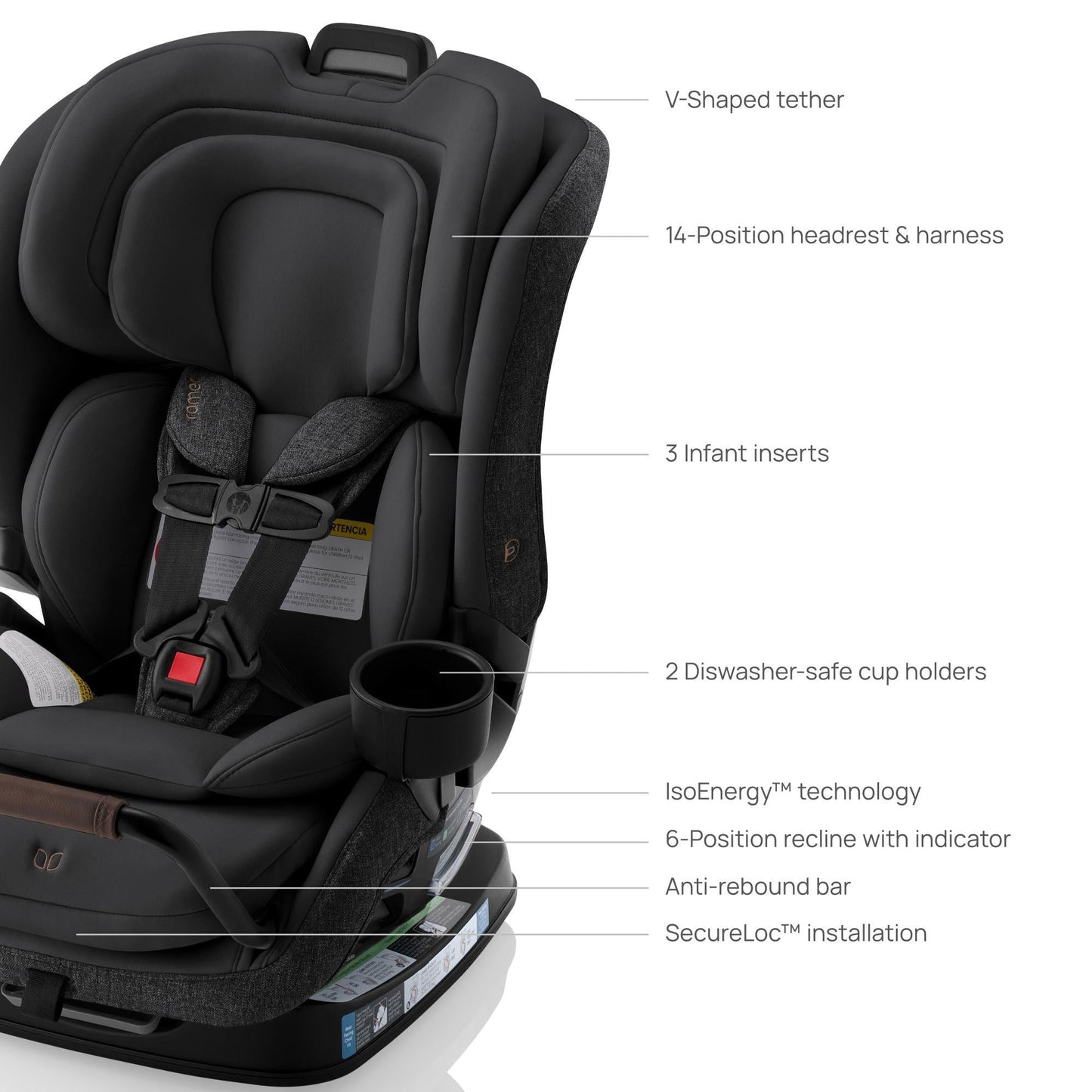 Romer Car Seats - Convertible Romer Veni Convertible Car Seat