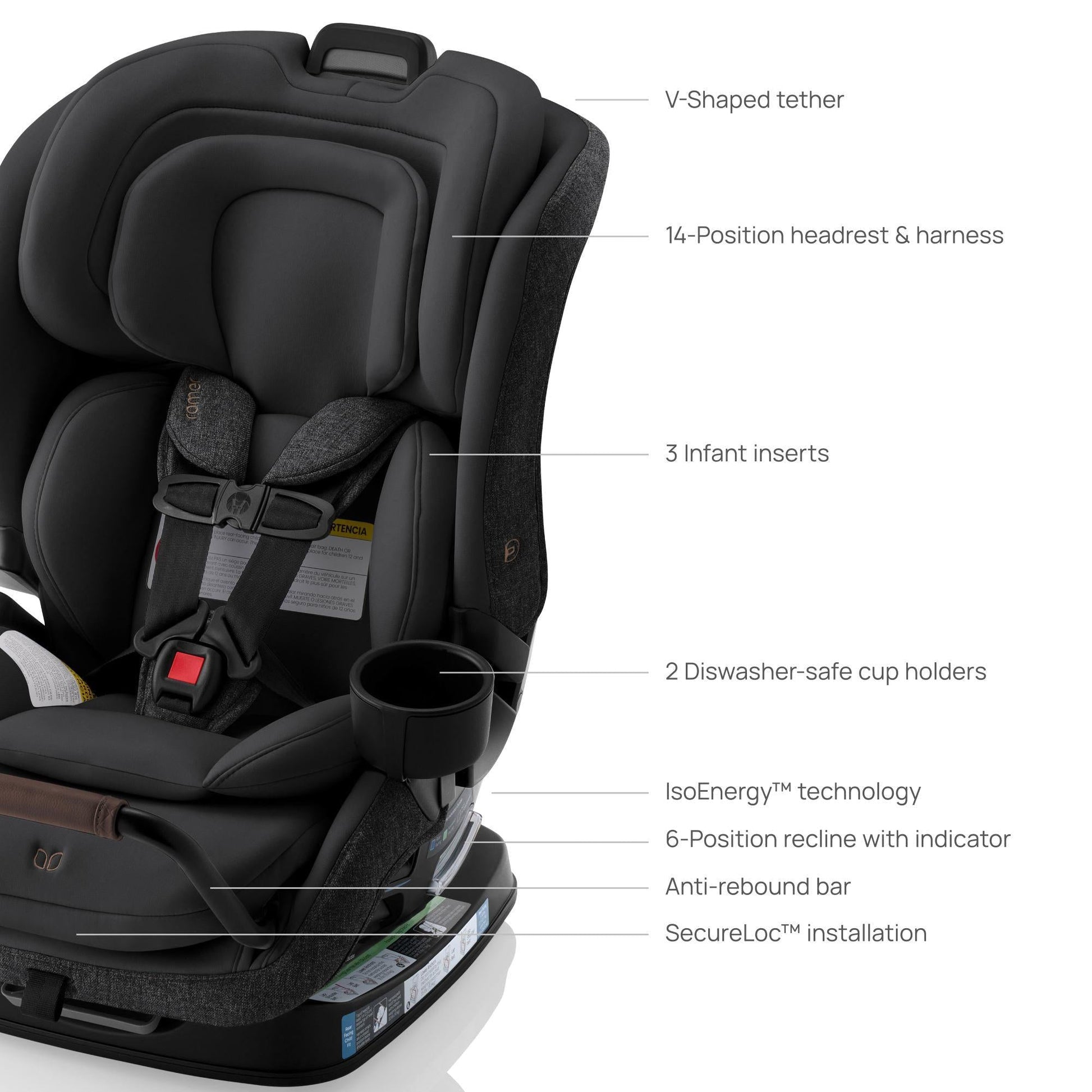 Romer Car Seats - Convertible Romer Veni Convertible Car Seat