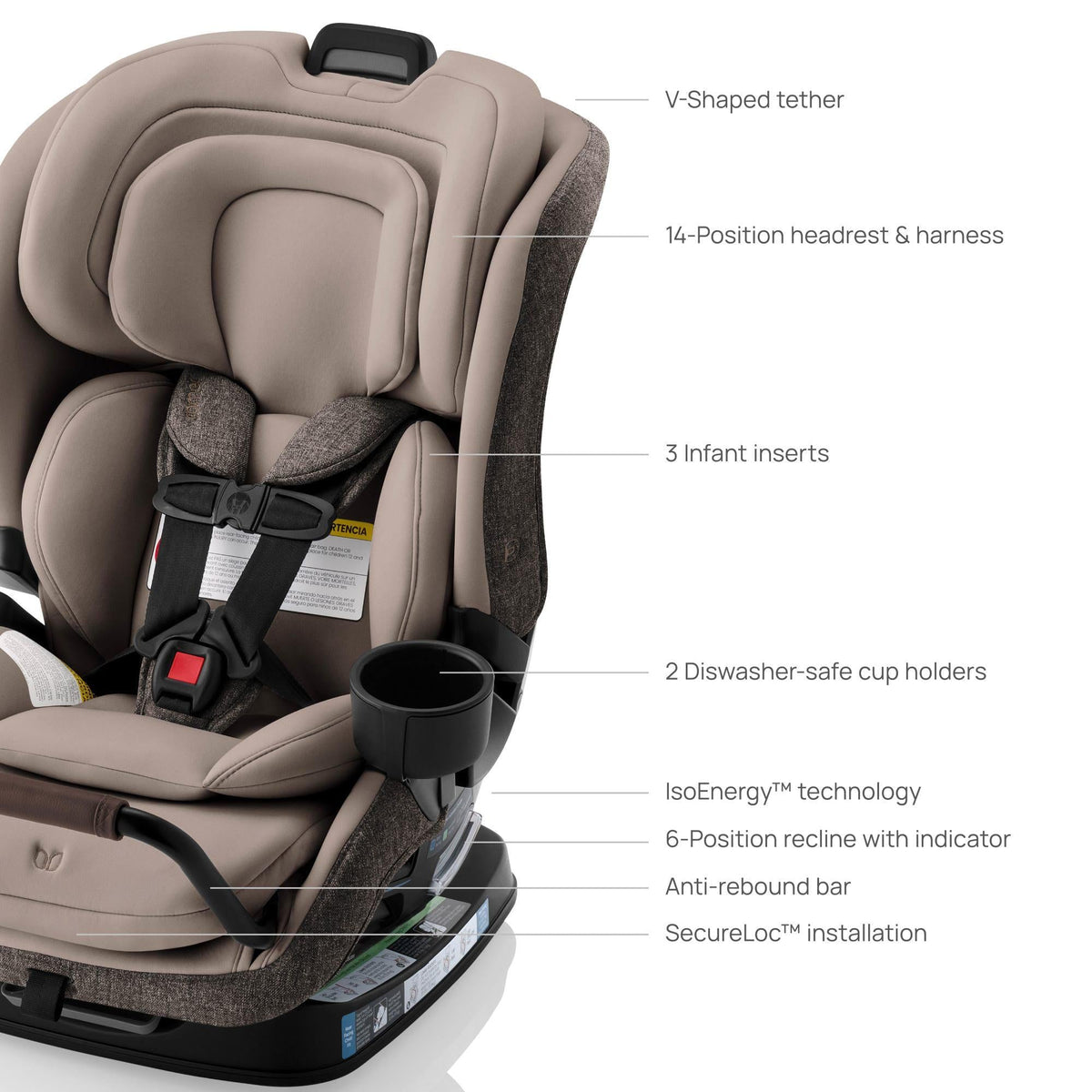 Romer Car Seats - Convertible Romer Veni Convertible Car Seat