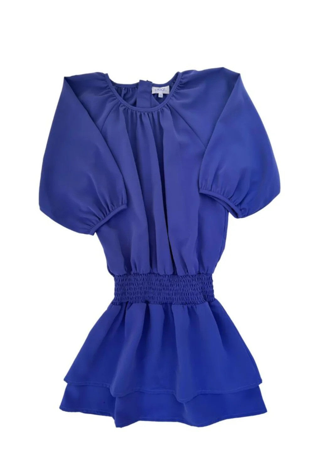 Pleat Rory Dress Cobalt