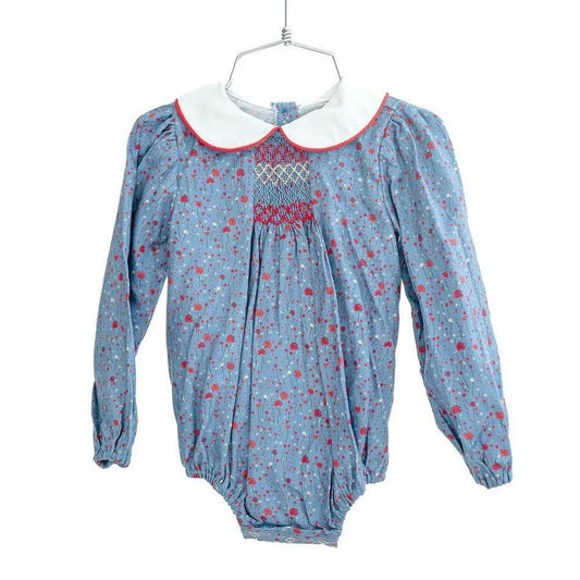 Ruth & Ralph Infant 9 Mo / Blue Floral Ruth & Ralph Blue Floral Emmie Bubble