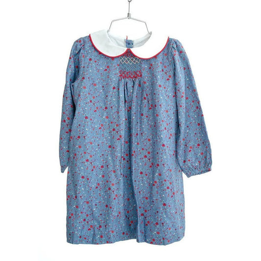 Ruth & Ralph Toddler 2 Toddler / Blue Floral Ruth & Ralph Blue Floral Sadie Dress