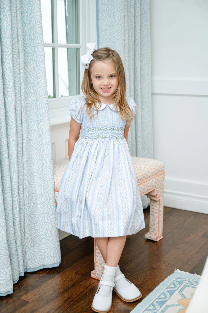 Ruth & RalphRuth & Ralph Winter Lily Caroline Smocked DressBabysupermarket