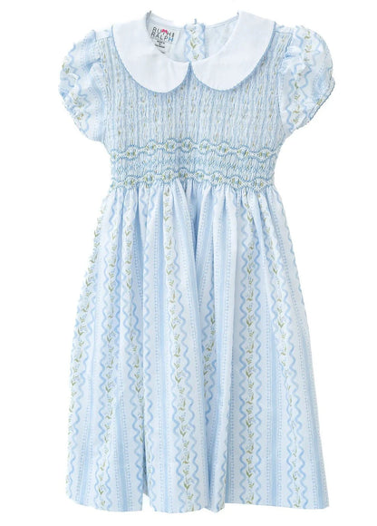 Ruth & Ralph Winter Lily Caroline Smocked Dress