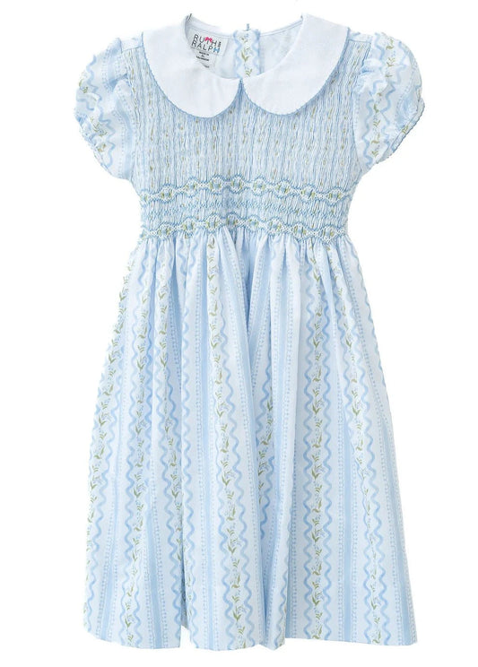 Ruth & Ralph Winter Lily Caroline Smocked Dress