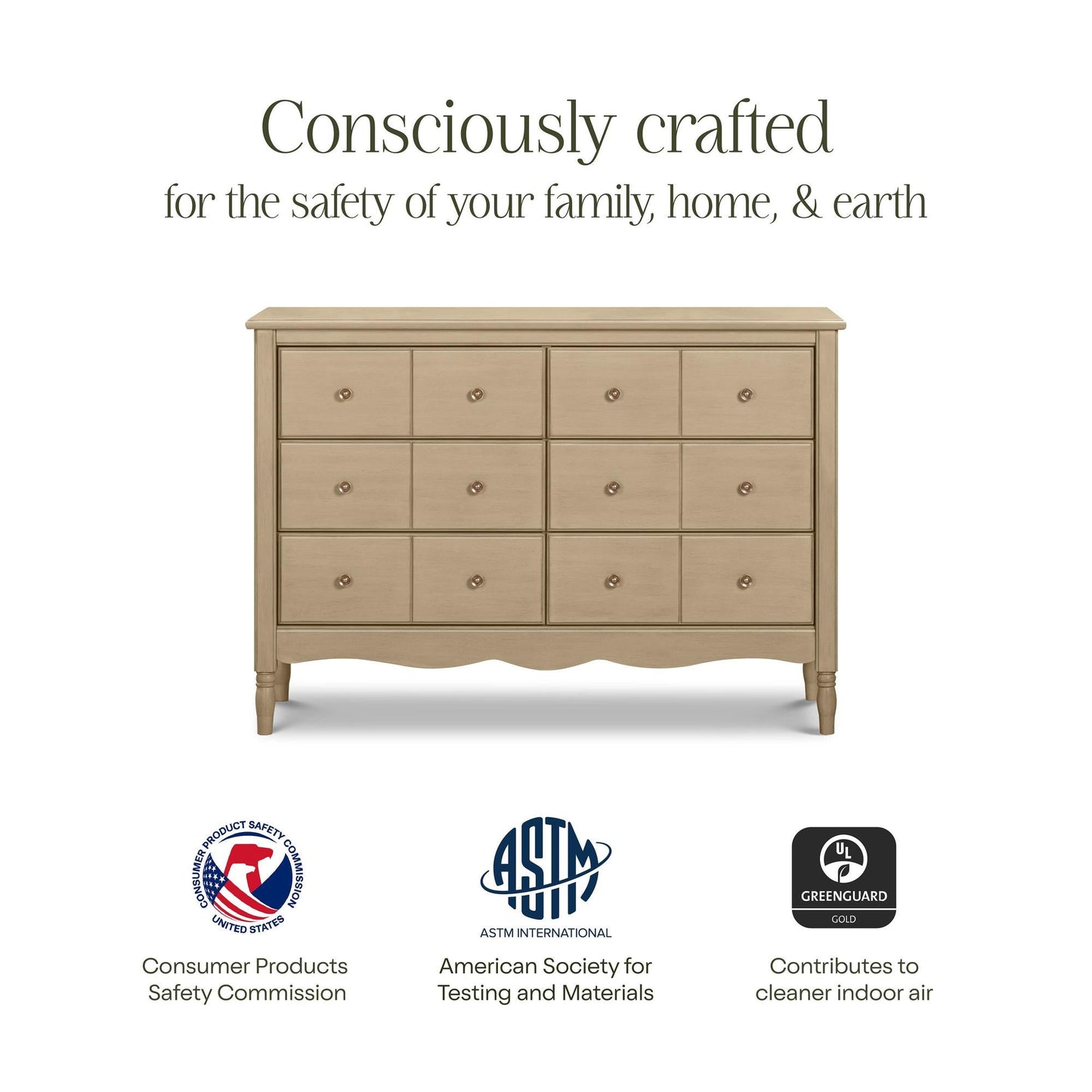 NamesakeNamesake Liberty 6-Drawer DresserBabysupermarket