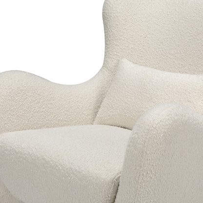 Babyletto Solstice Swivel Glider in Boucle