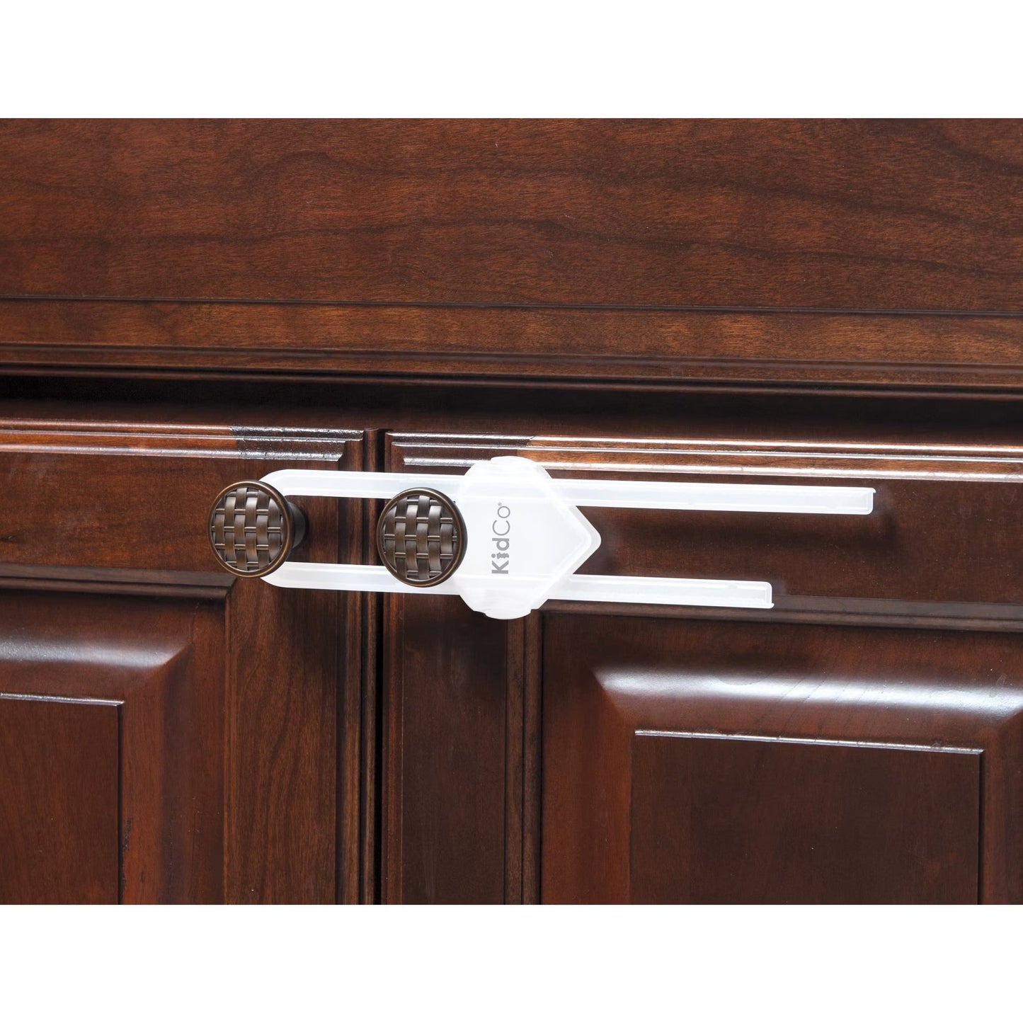 Kidco Sliding Cabinet Locks White