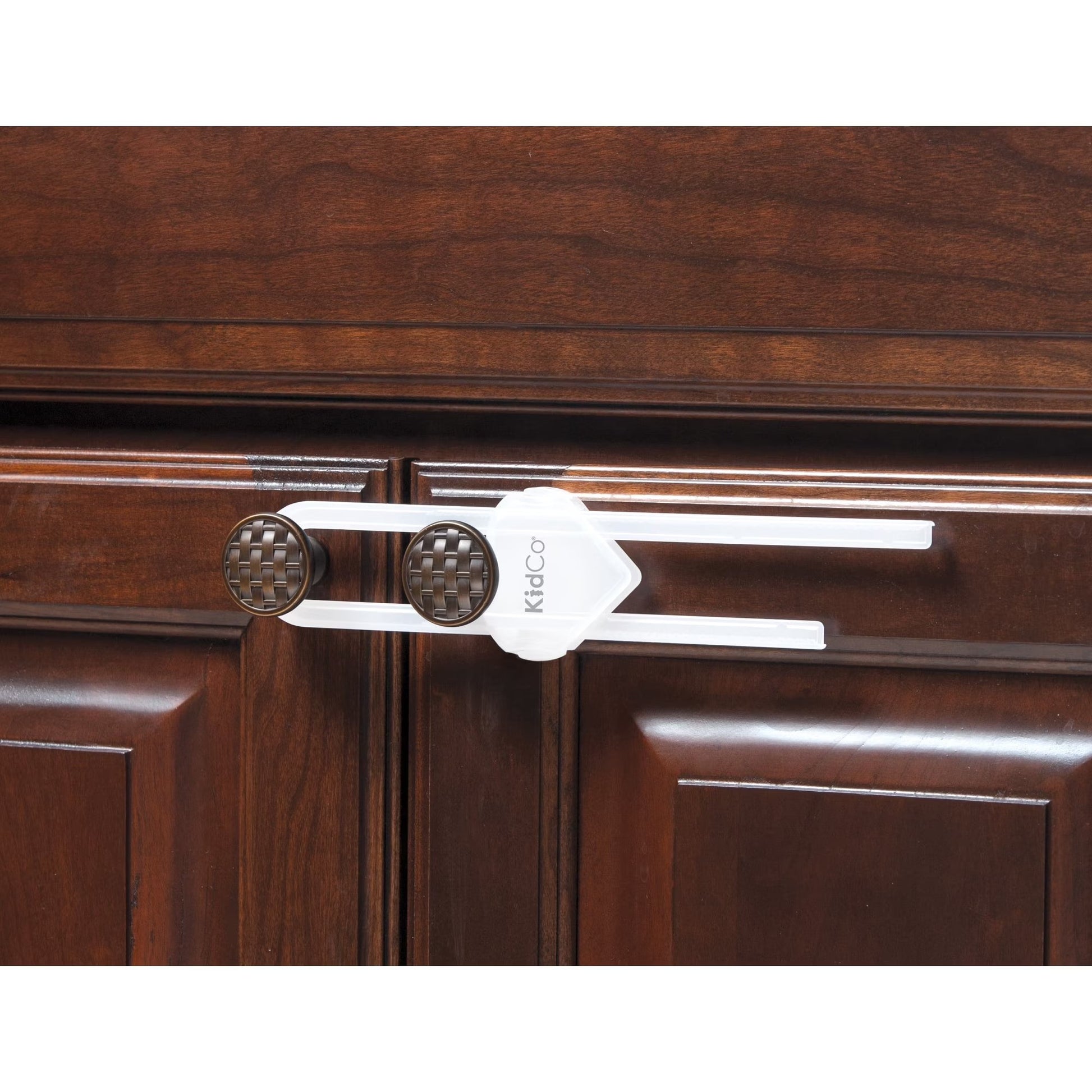 Kidco Sliding Cabinet Locks White