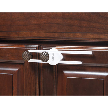 Kidco Sliding Cabinet Locks White