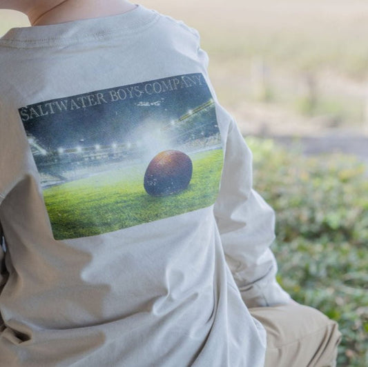 Saltwater Boys Football Long Sleeve T-Shirt