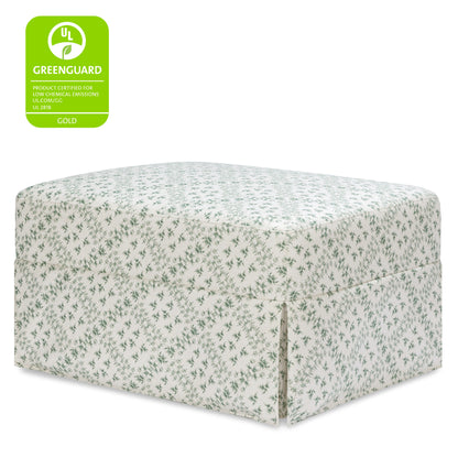 Namesake Ottomans Sarah Flint x Namesake Crawford Gliding Ottoman in Eco-Performance Fabric | Water Repellent & Stain Resistant