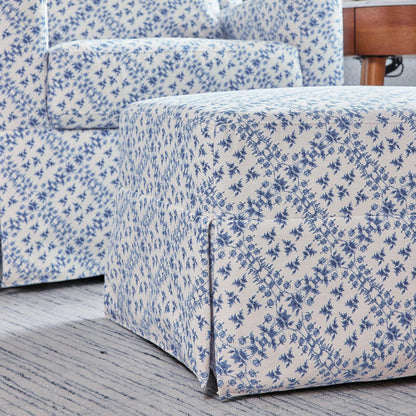 NamesakeSarah Flint x Namesake Crawford Gliding Ottoman in Eco-Performance Fabric | Water Repellent & Stain ResistantBabysupermarket