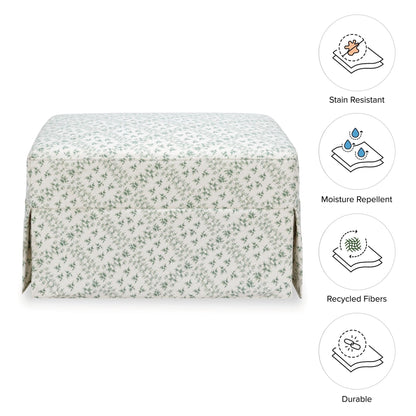 NamesakeSarah Flint x Namesake Crawford Gliding Ottoman in Eco-Performance Fabric | Water Repellent & Stain ResistantBabysupermarket
