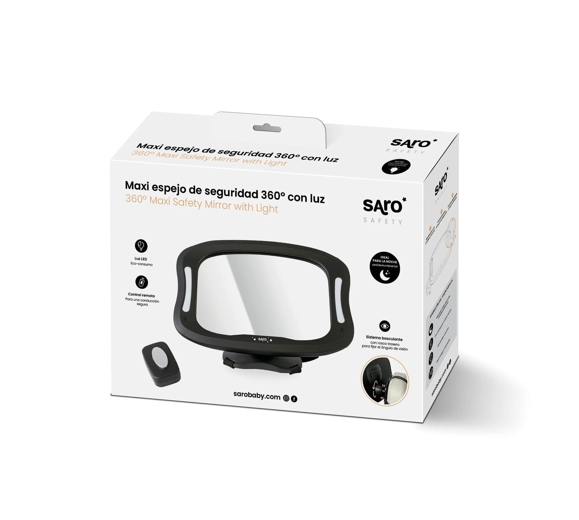 KALENCOM CORPORATION Car Seat Accessories Saro Safety 360 Maxi Safety Mirror