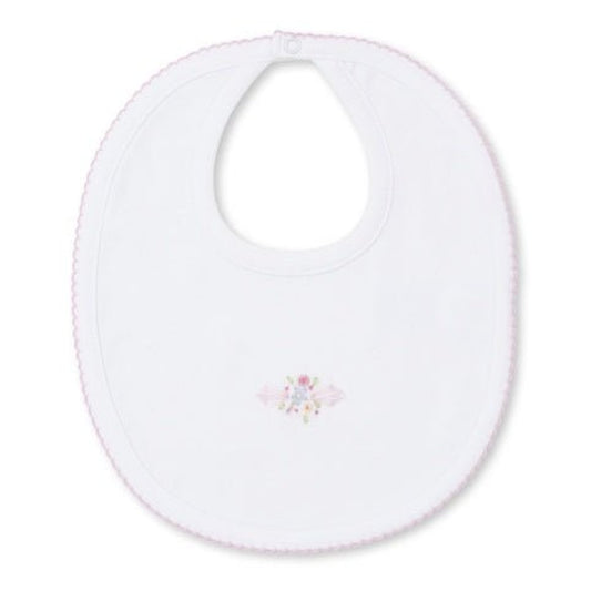 Not specified General 1SIZE / white/pink / spring 2024 SCE Blooming Sprays Embroidered Bib