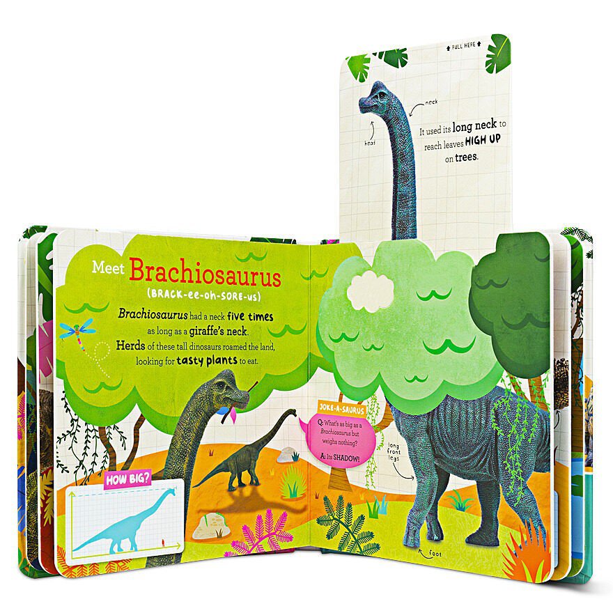 Scholastic Let's Explore Dinos Book