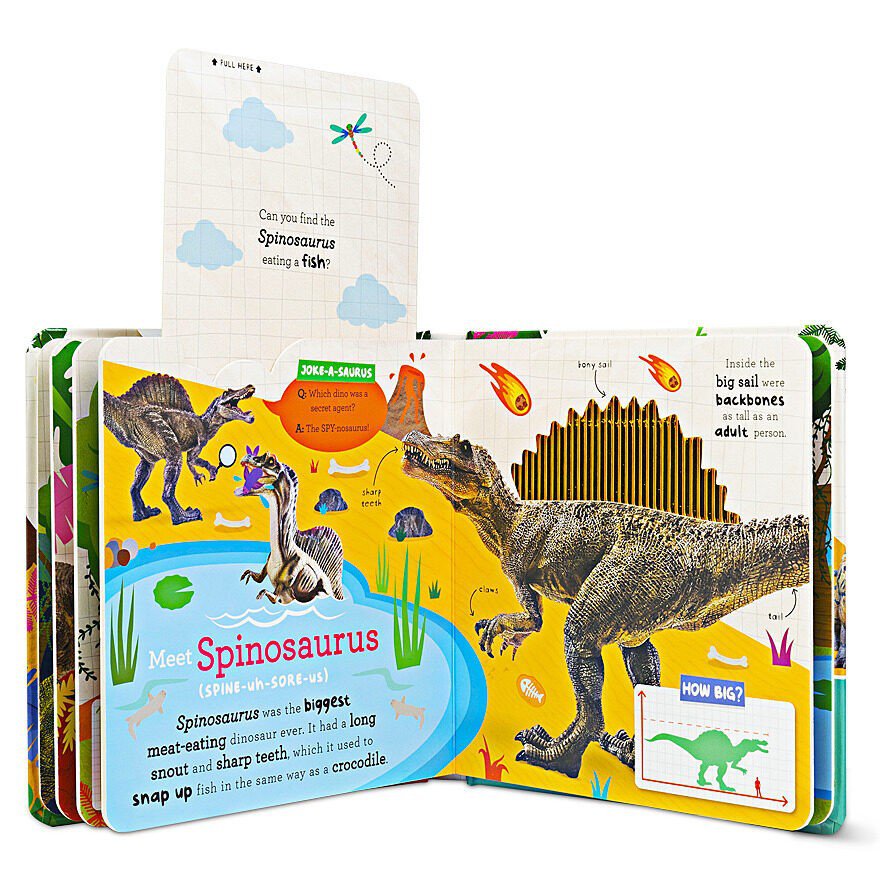 Scholastic Let's Explore Dinos Book