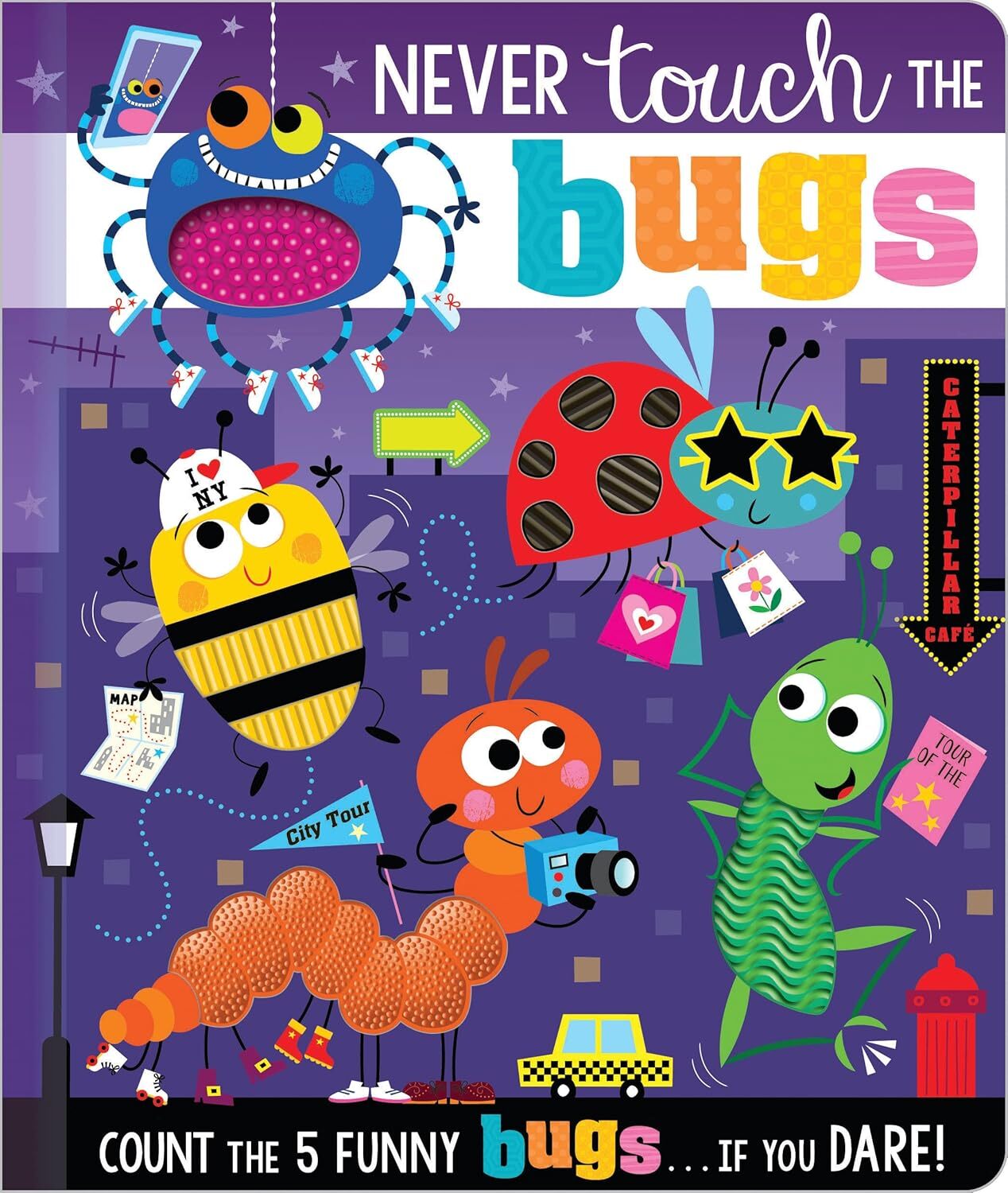 Scholastic Never Touch The Bugs Book