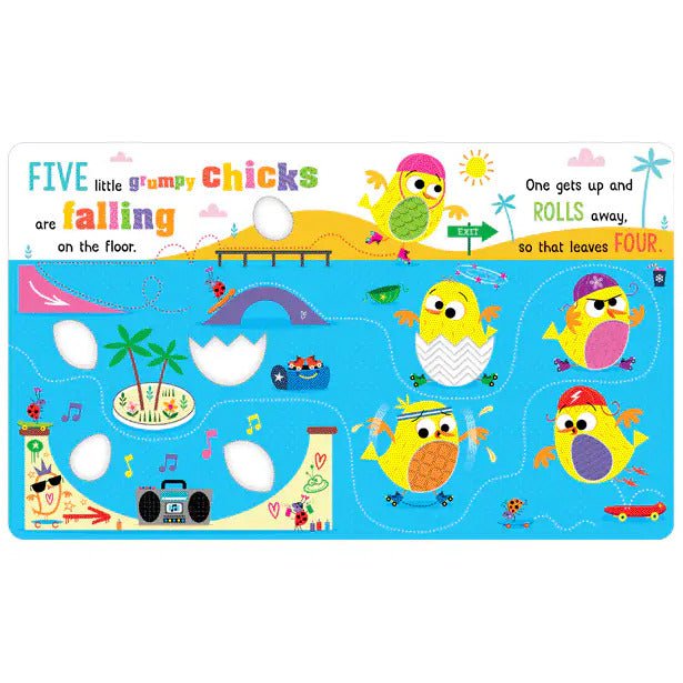 Scholastic Never Touch The Grumpy Chickens Book