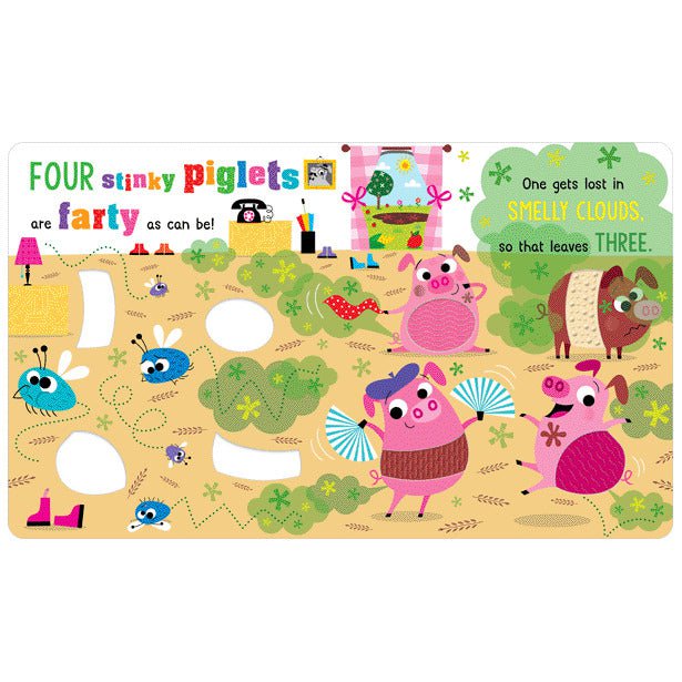 Scholastic Never Touch The Stinky Piglets Book