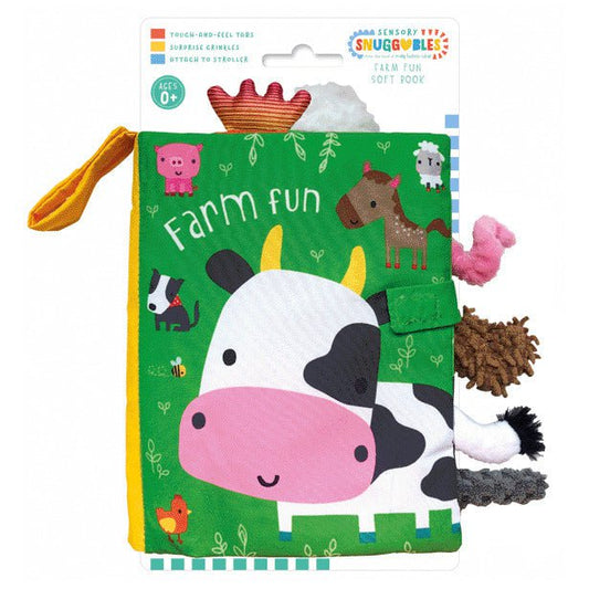 Scholastic Children Books Scholastic Sensory Snuggable Farm Fun Book
