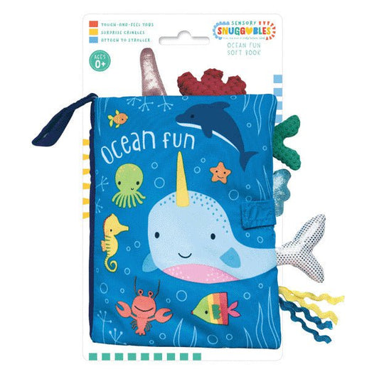 Scholastic Sensory Snuggable Ocean Fun Book