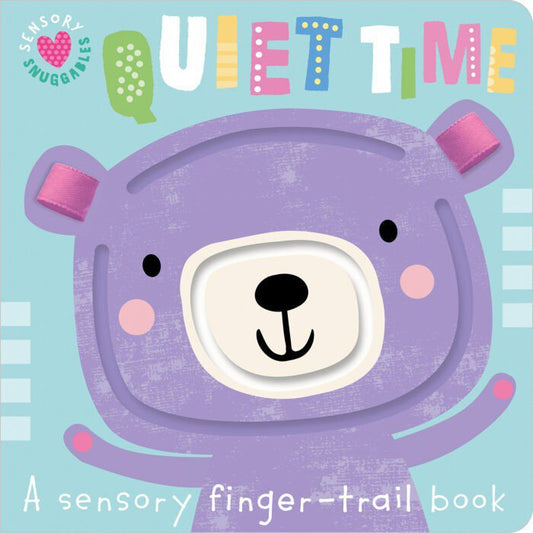 Scholastic Children Books Scholastic Snuggables Quiet Time , A Sensory Finger Trail Book