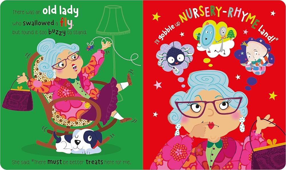 Scholastic Children Books Scholastic There Was An Old Lady Who Swallowed A Fly