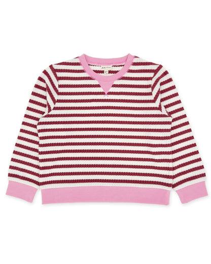 Feather 4 Arrow Scout Stripe Top - Mystic Maroon