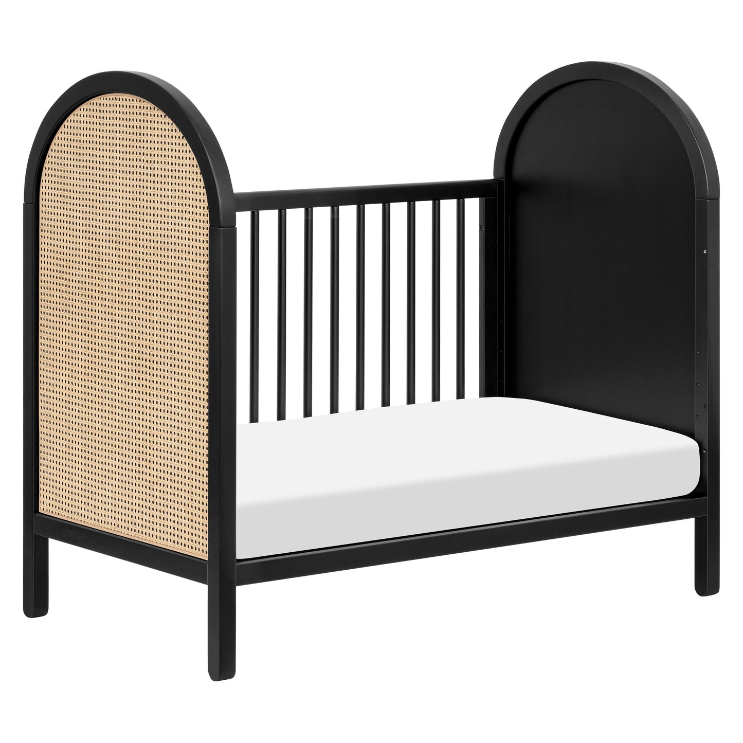 Babyletto Bondi Cane 3-in-1 Convertible Crib with Toddler Bed Conversion Kit