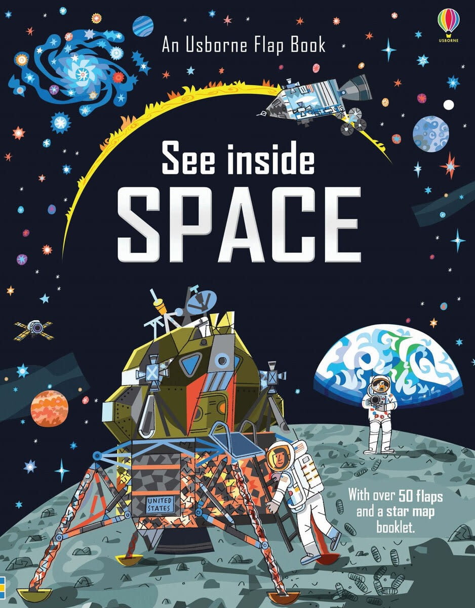 Harper Collins Publishers Toys / Educational / Children Books See Inside Space - Flap Book