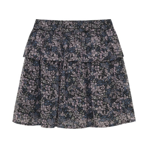 Creamie Girls Floral Skirt