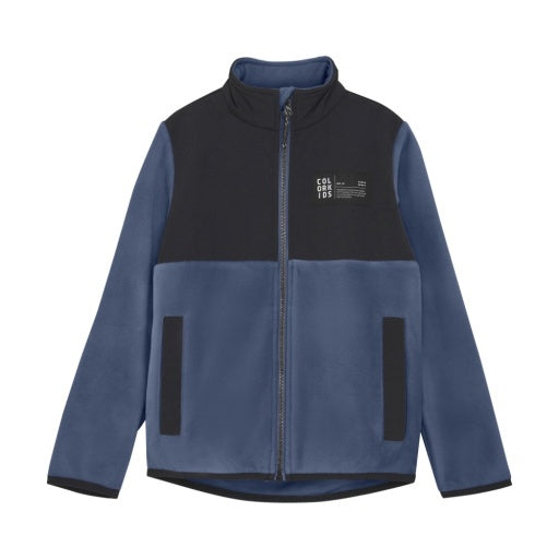 Color Kids Vintage Indigo Fleece Jacket