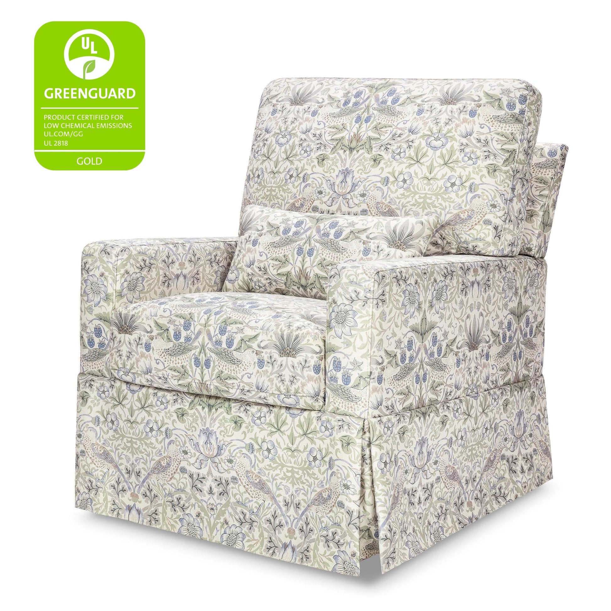 Morris & Co. x Namesake Crawford Pillowback Comfort Swivel Glider