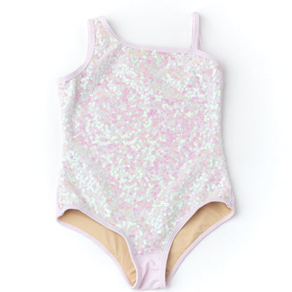 Shade CrittersShade Critters Girls Daisy Sequin One Piece SwimsuitBabysupermarket