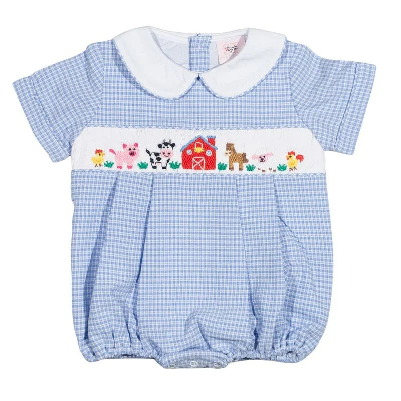 Shop Teeta Infant Boy Blue / 3 Mo Shop Teeta Boys Noah Bubble - E-I-EI-O