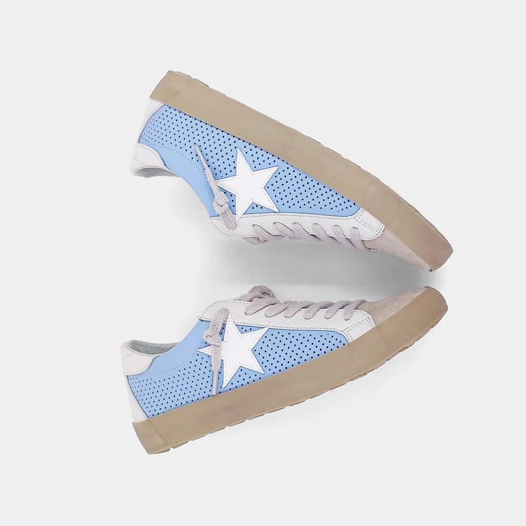 ShuShop Blue Perf Paula Kids Sneaker