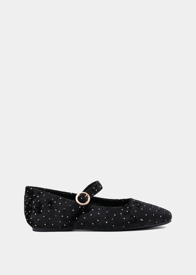 ShuShopShuShop Girls Annabelle Mini - Black VelvetBabysupermarket