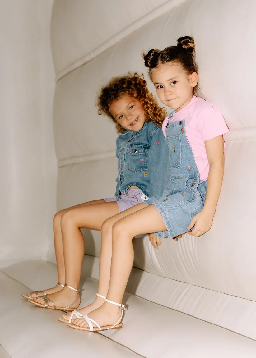 ShuShop Shoes ShuShop Girls Dana Mini Sandal - White